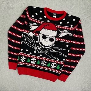 Disney Nightmare Before Christmas Jack Skellington ugly‎ Christmas Sweater
